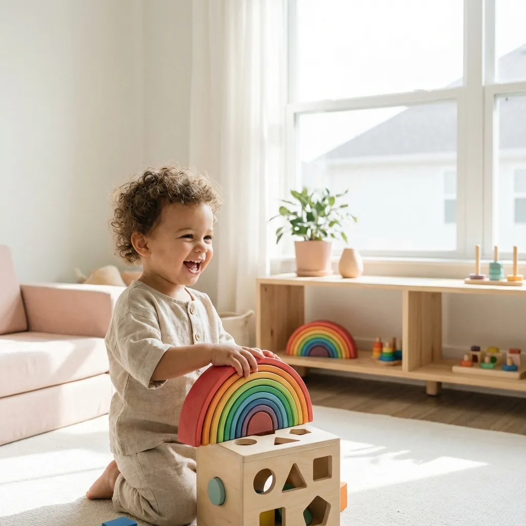Intérieur sécurisé et aménagé de la micro-crèche Les P'tits Babadins à Réseau National de Micro-Crèches