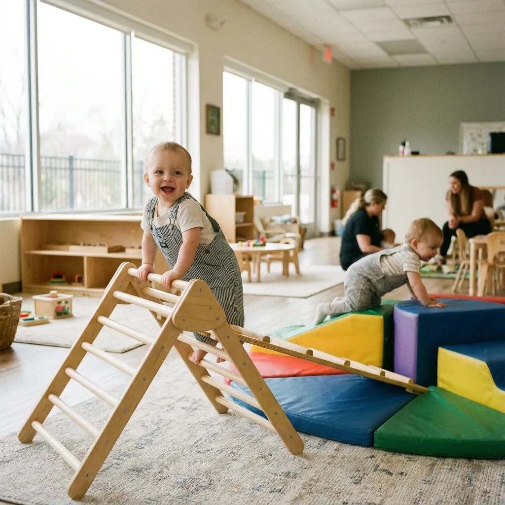 Atelier d'éveil sensoriel pour enfants chez Les P'tits Babadins